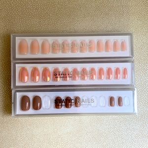 Static nails (set of 3)
